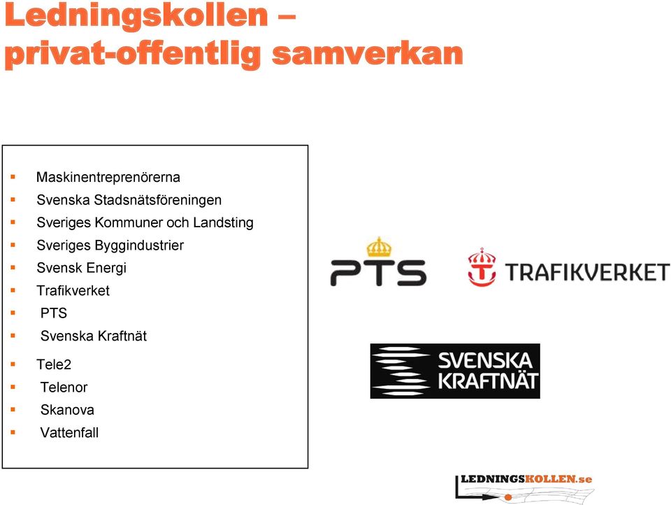 Sveriges Kommuner och Landsting Sveriges Byggindustrier