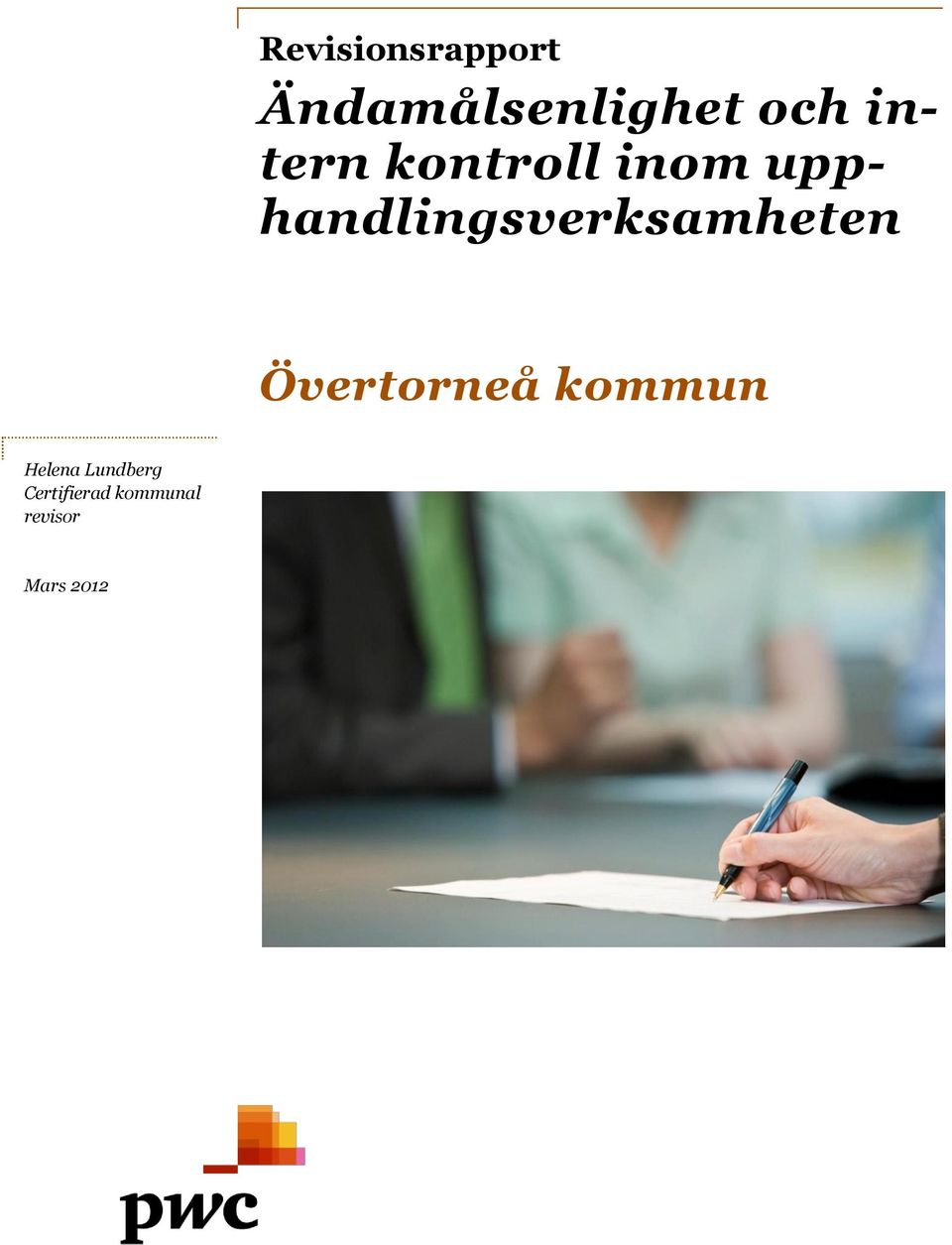 upphandlingsverksamheten Övertorneå