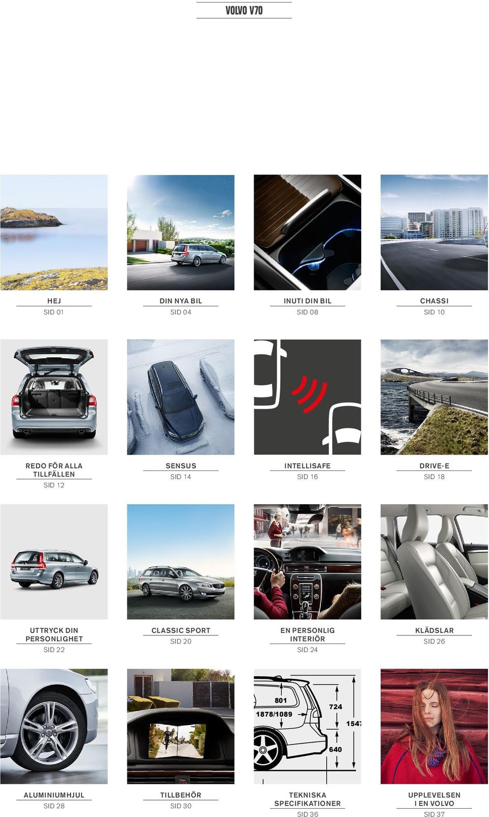 volvo V70 INUTI DIN BIL HEJ DIN NYA BIL CHASSI INTELLISAFE Vilken grill tycker du är finast på svart v70n? Sveriges