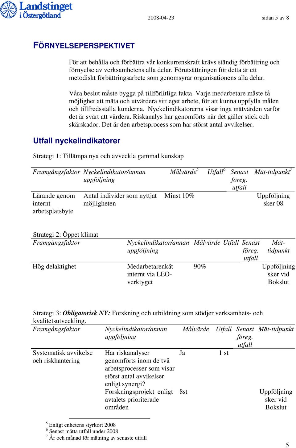 Varje medarbetare måste få möjlighet att mäta och utvärdera sitt eget arbete, för att kunna uppfylla målen och tillfredsställa kunderna.