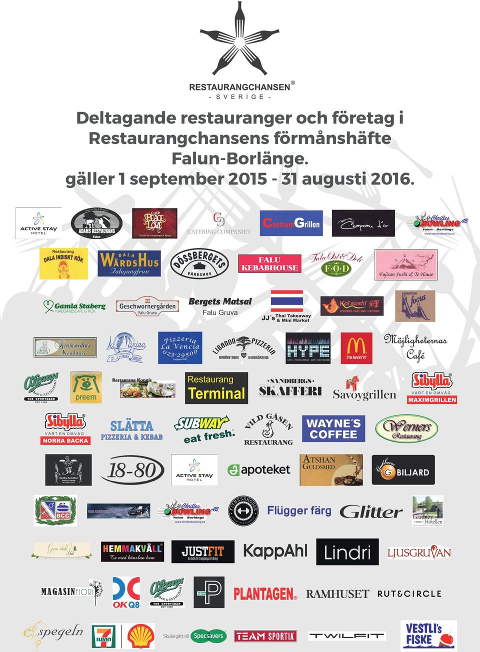 förmånshäfte Falun-Borlänge.