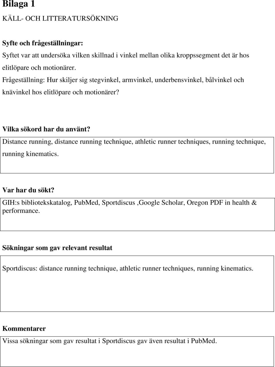 Distance running, distance running technique, athletic runner techniques, running technique, running kinematics. Var har du sökt?