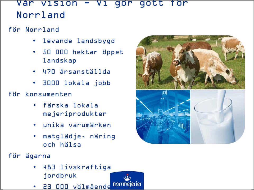 konsumenten för ägarna färska lokala mejeriprodukter unika varumärken