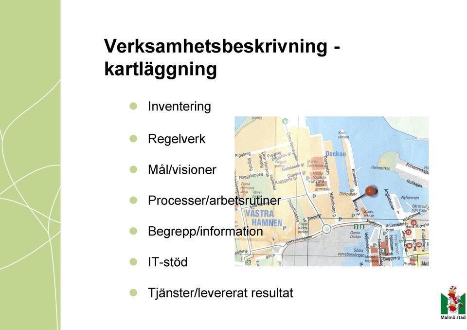 Processer/arbetsrutiner