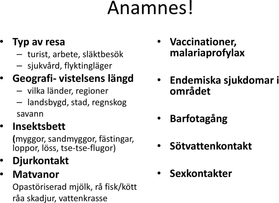 länder, regioner landsbygd, stad, regnskog savann Insektsbett (myggor, sandmyggor, fästingar, loppor,