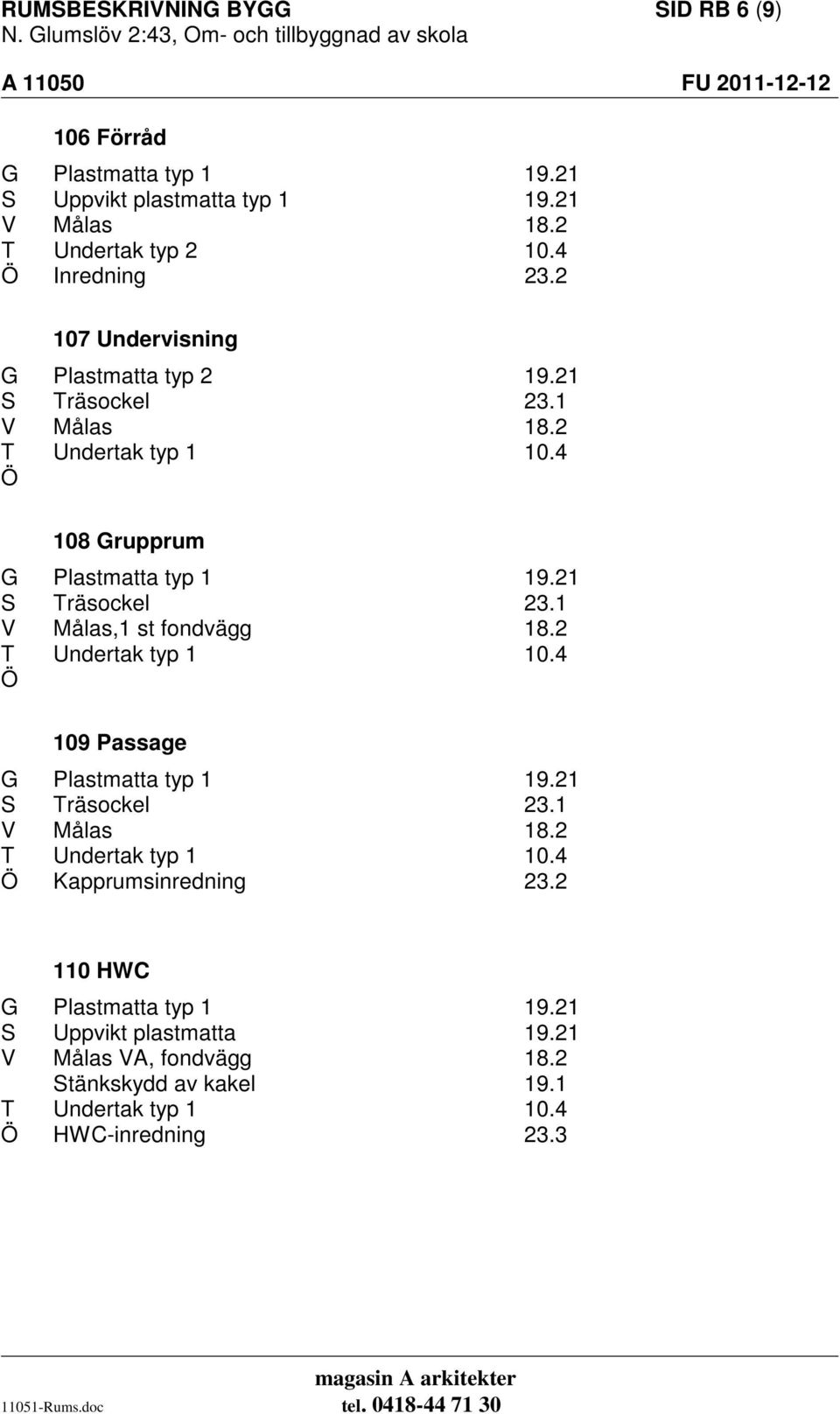 2 107 Undervisning Plastmatta typ 2 19.