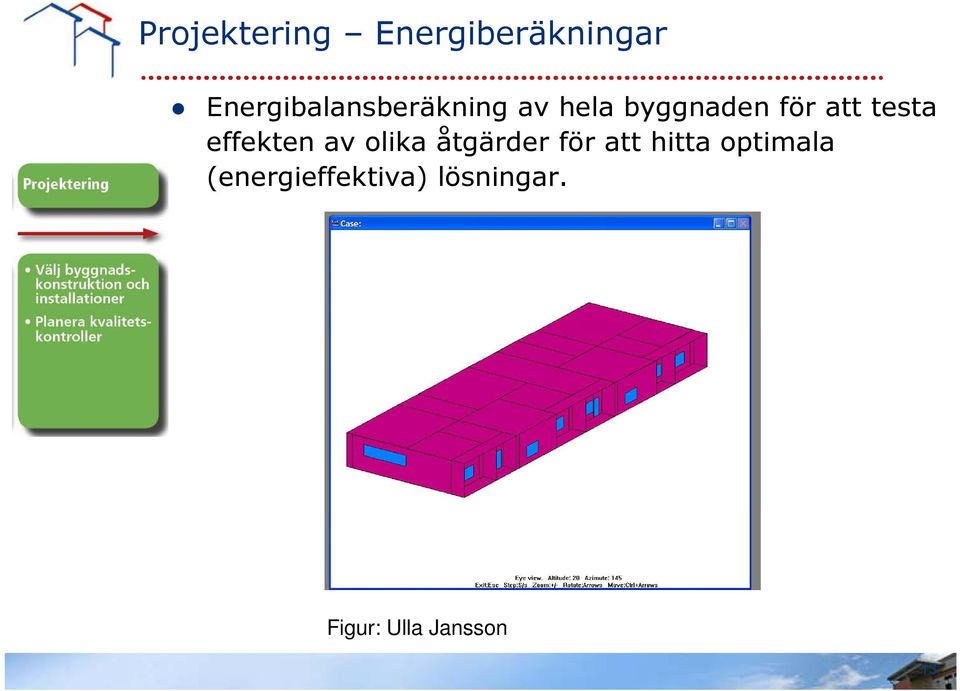 att testa effekten av olika åtgärder för att