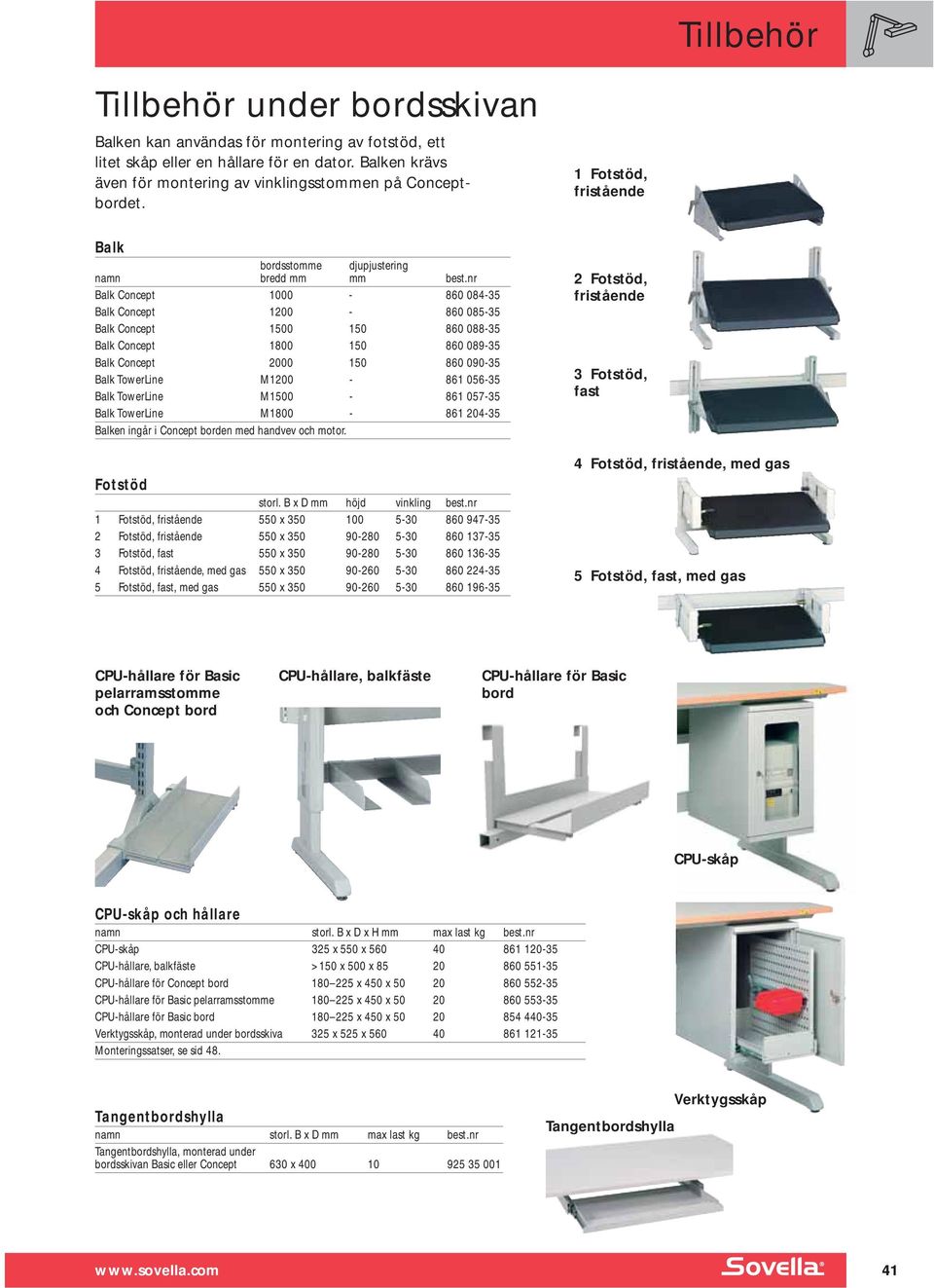 nr Balk Concept 1000-860 084-35 Balk Concept 1200-860 085-35 Balk Concept 1500 150 860 088-35 Balk Concept 1800 150 860 089-35 Balk Concept 2000 150 860 090-35 Balk TowerLine M1200-861 056-35 Balk