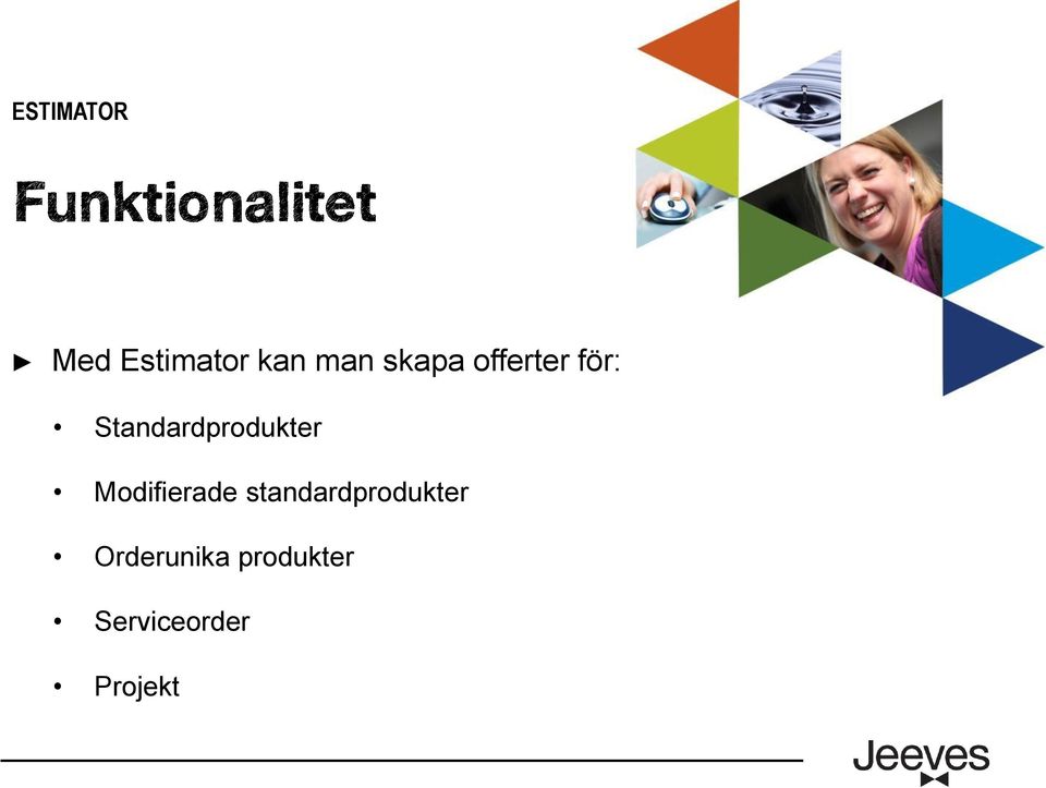 Modifierade standardprodukter