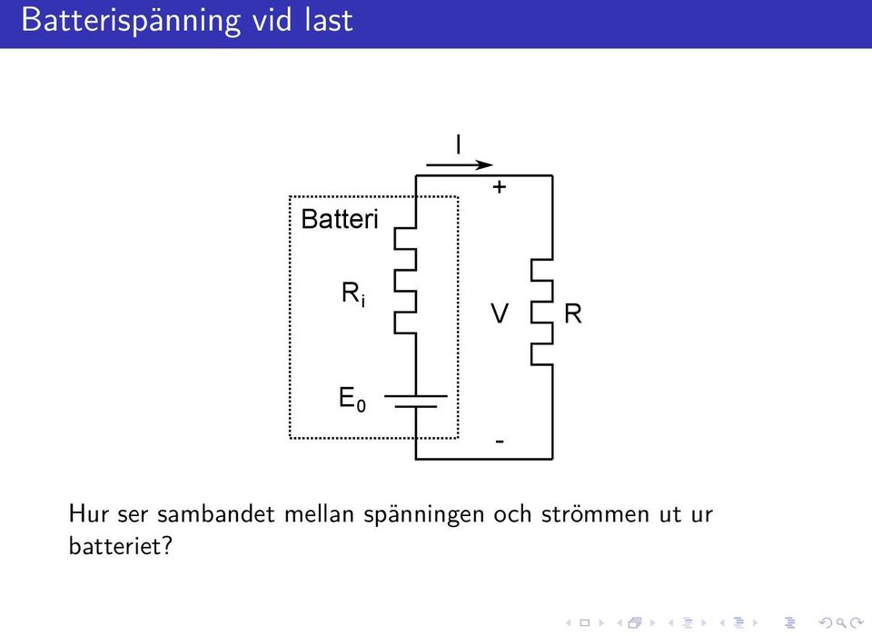 Hur ser sambandet mellan