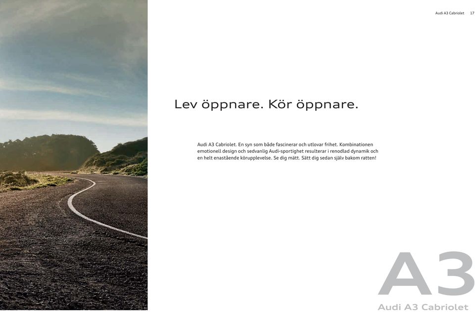 Kombinationen emotionell design och sedvanlig Audi-sportighet resulterar i