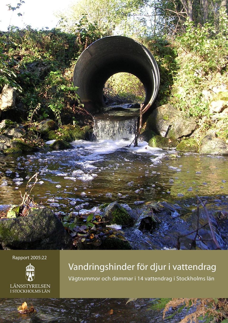 vattendrag Vägtrummor och