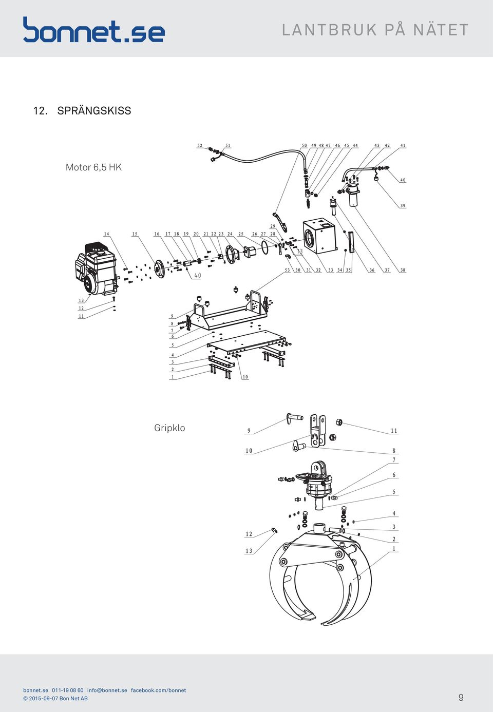 Motor 6,5 HK