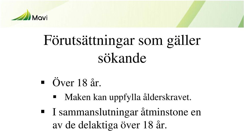 ålderskravet.