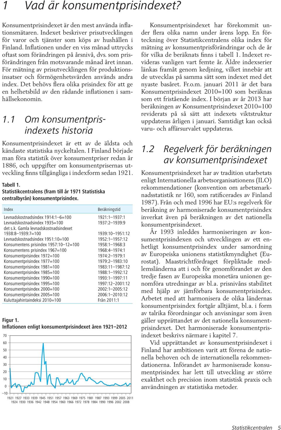 För mätning av prisutvecklingen för produktionsinsatser och förmögenhetsvärden används andra index.