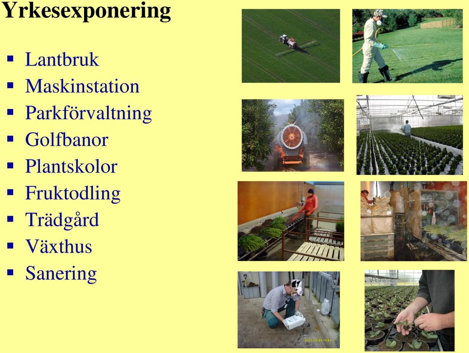 Parkförvaltning Golfbanor