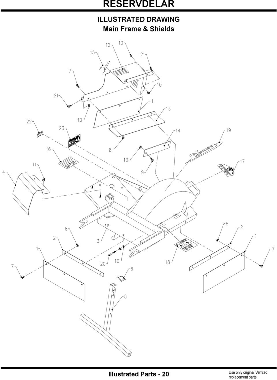 Illustrated Parts - 20 Use