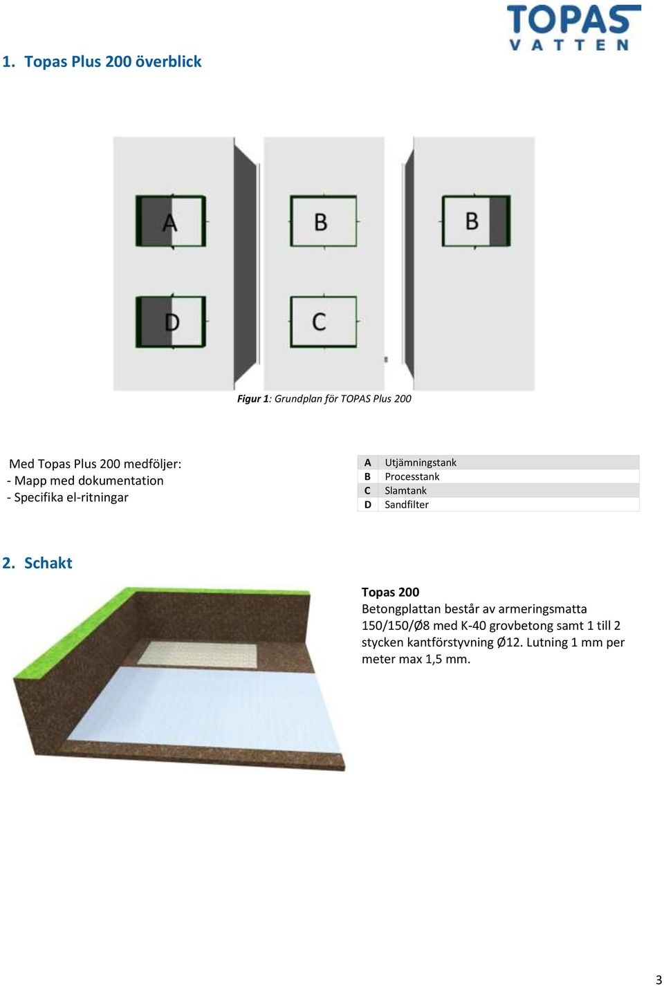 Processtank Slamtank Sandfilter 2.