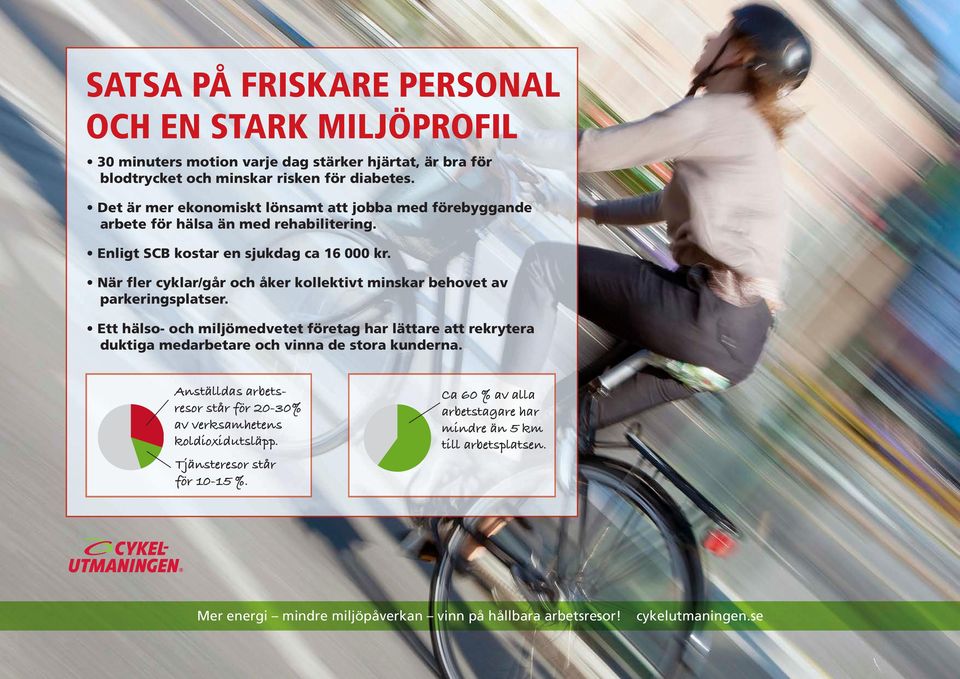 När fler cyklar/går och åker kollektivt minskar behovet av parkeringsplatser.