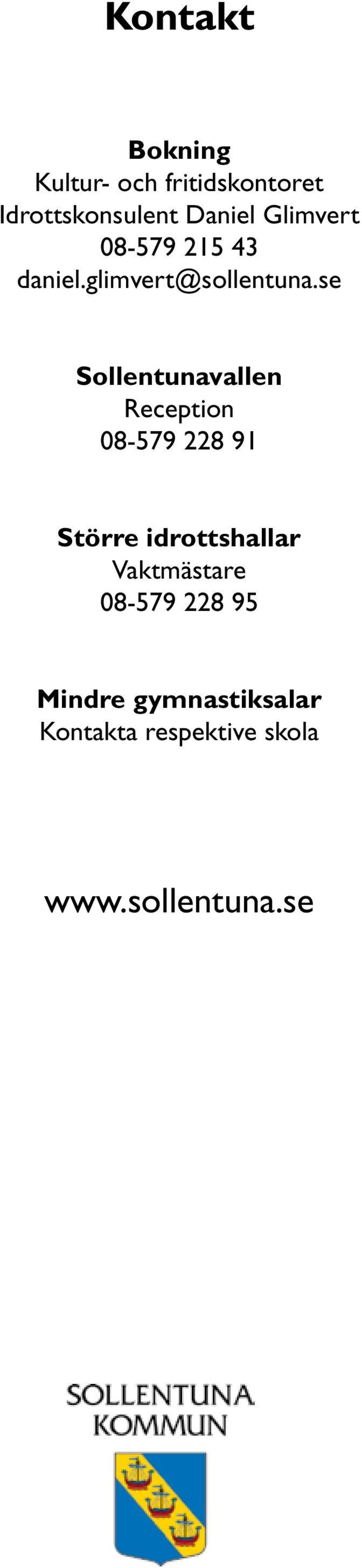se Sollentunavallen Reception 08-579 228 91 Större idrottshallar
