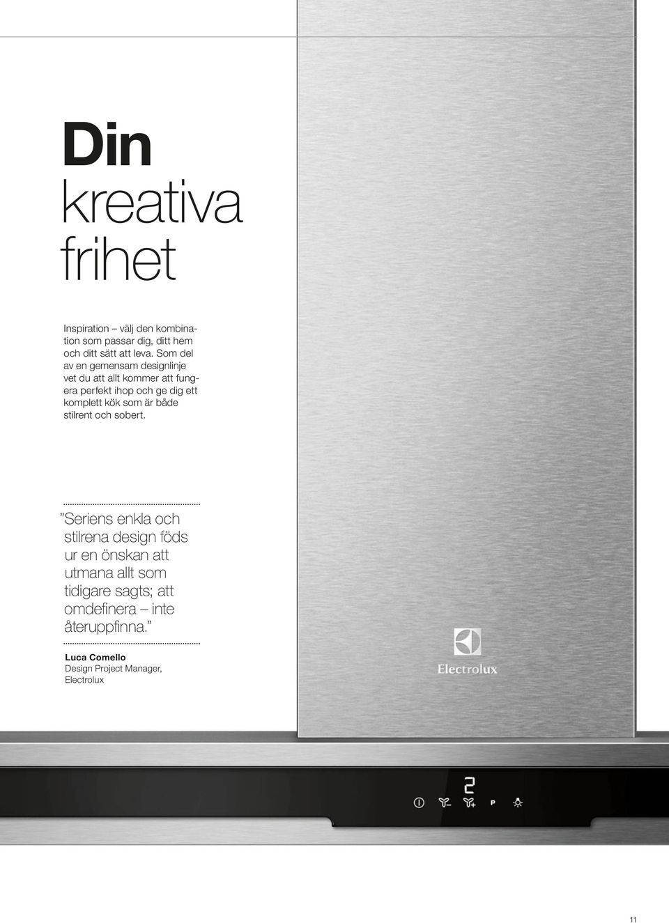 komplett kök som är både stilrent och sobert.