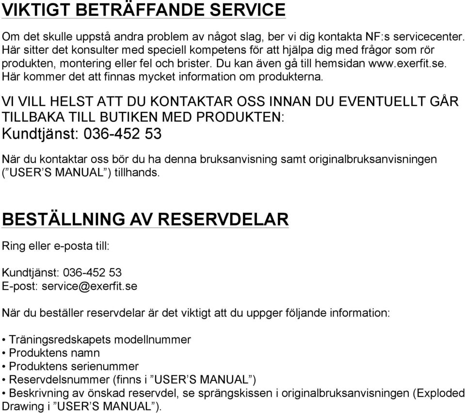 Här kommer det att finnas mycket information om produkterna.