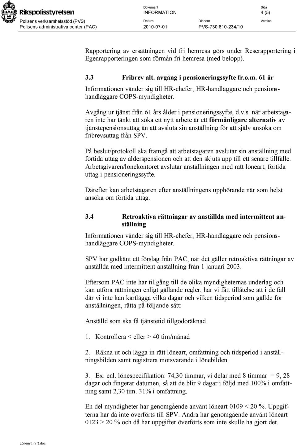 Avgång ur tjänst