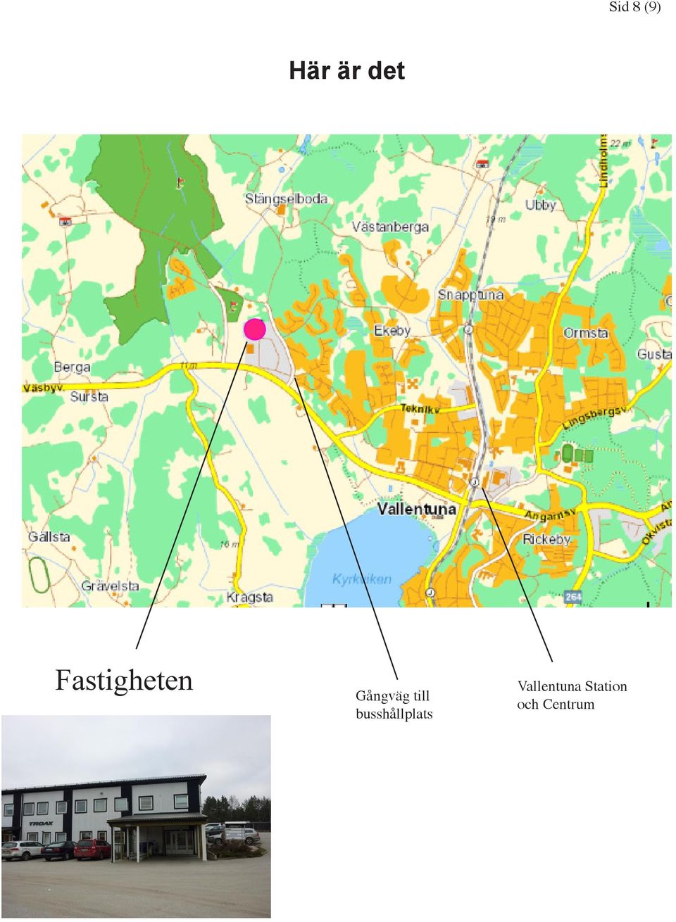 till busshållplats