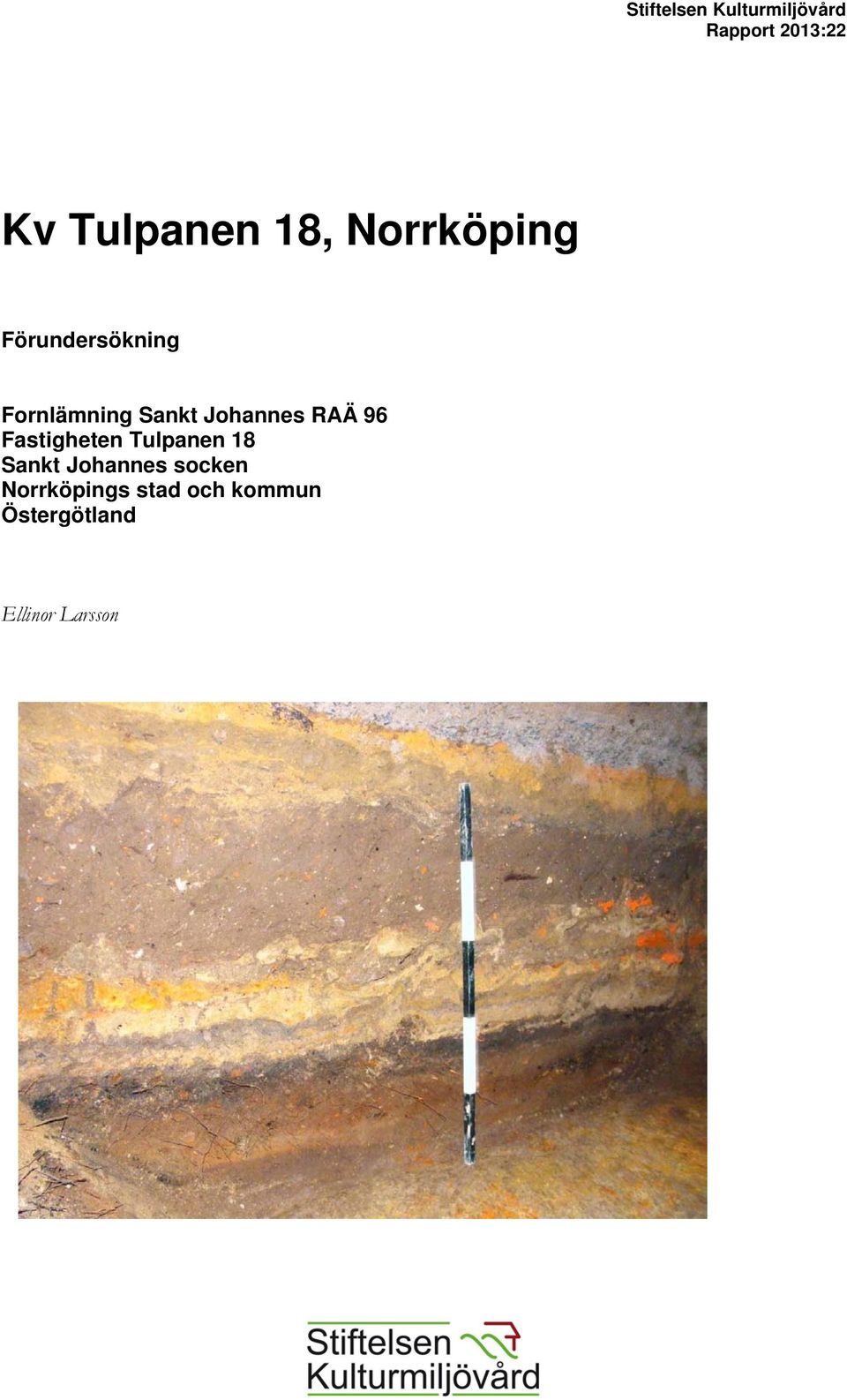 Johannes RAÄ 96 Fastigheten Tulpanen 18 Sankt Johannes
