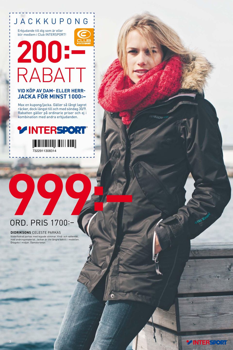 HELA DENNA BILAGA ÄR EN ANNONS FRÅN INTERSPORT 699: ORD. PRIS 1100: - PDF  Gratis nedladdning