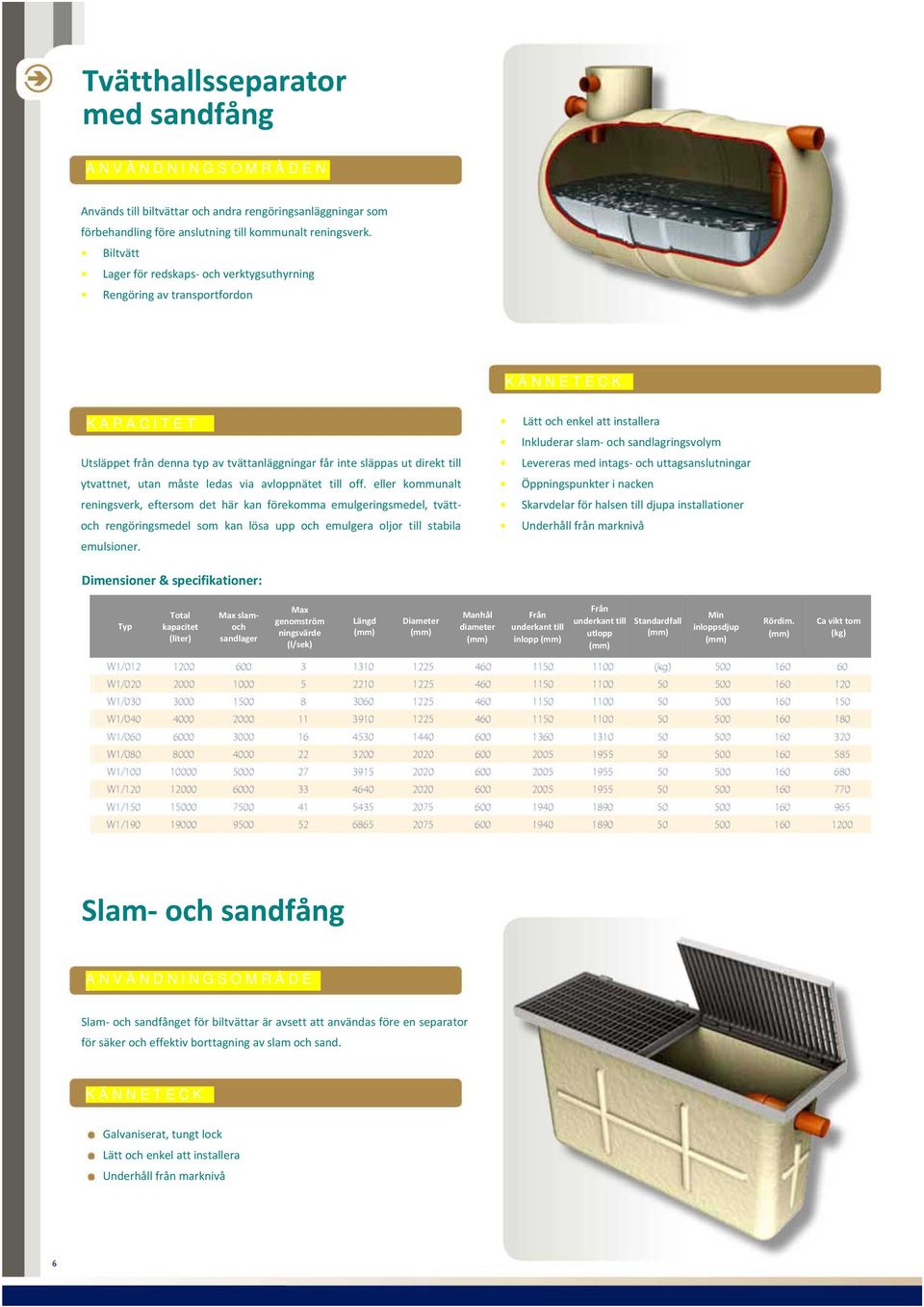 ledas via avloppnätet till off. eller kommunalt reningsverk, eftersom det här kan förekomma emulgeringsmedel, tvättoch rengöringsmedel som kan lösa upp och emulgera oljor till stabila emulsioner.