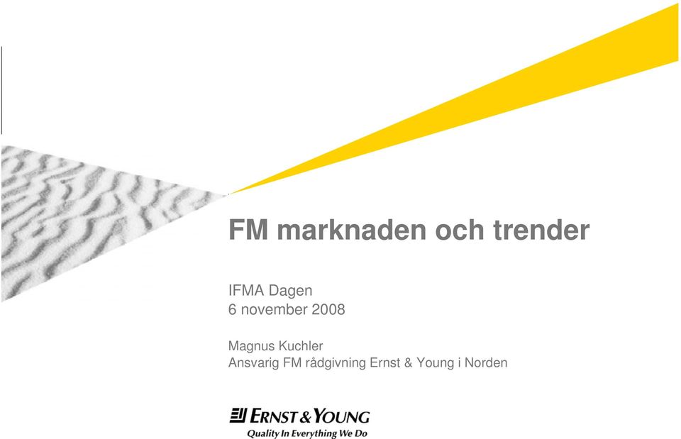Magnus Kuchler Ansvarig FM