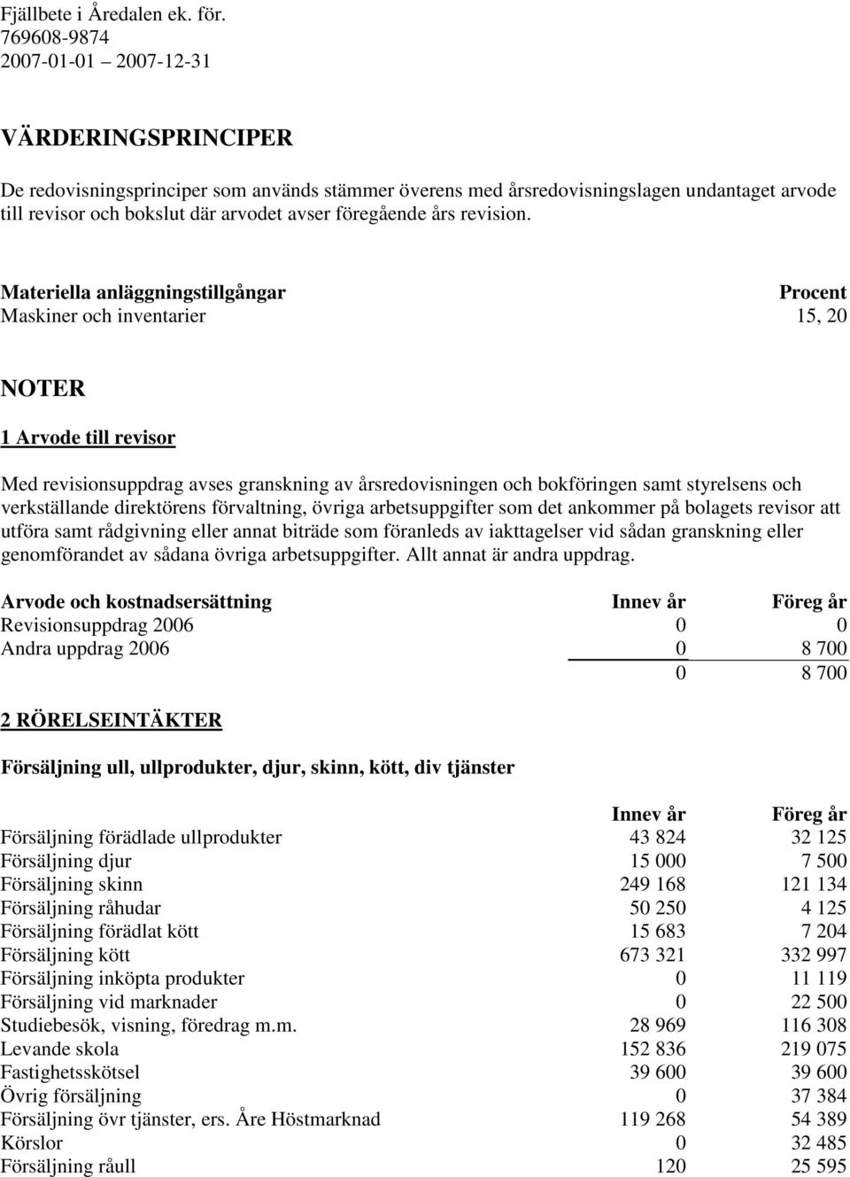 verkställande direktörens förvaltning, övriga arbetsuppgifter som det ankommer på bolagets revisor att utföra samt rådgivning eller annat biträde som föranleds av iakttagelser vid sådan granskning