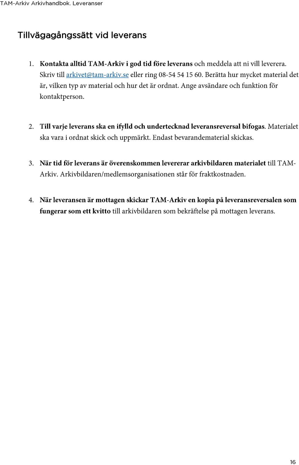 Leveranser