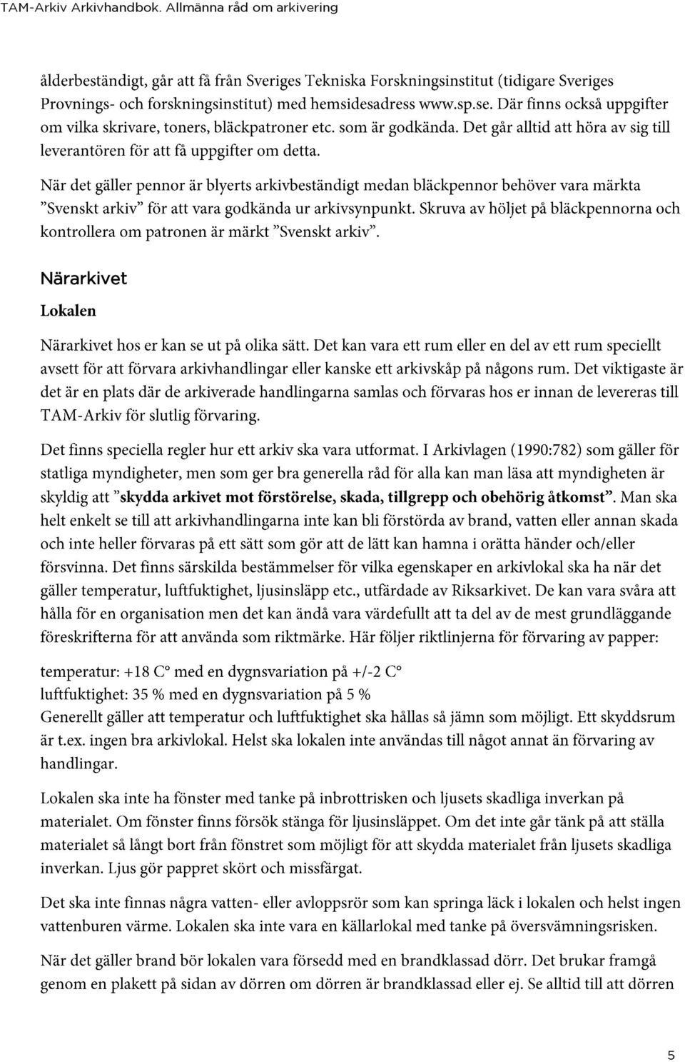 Allmänna råd om