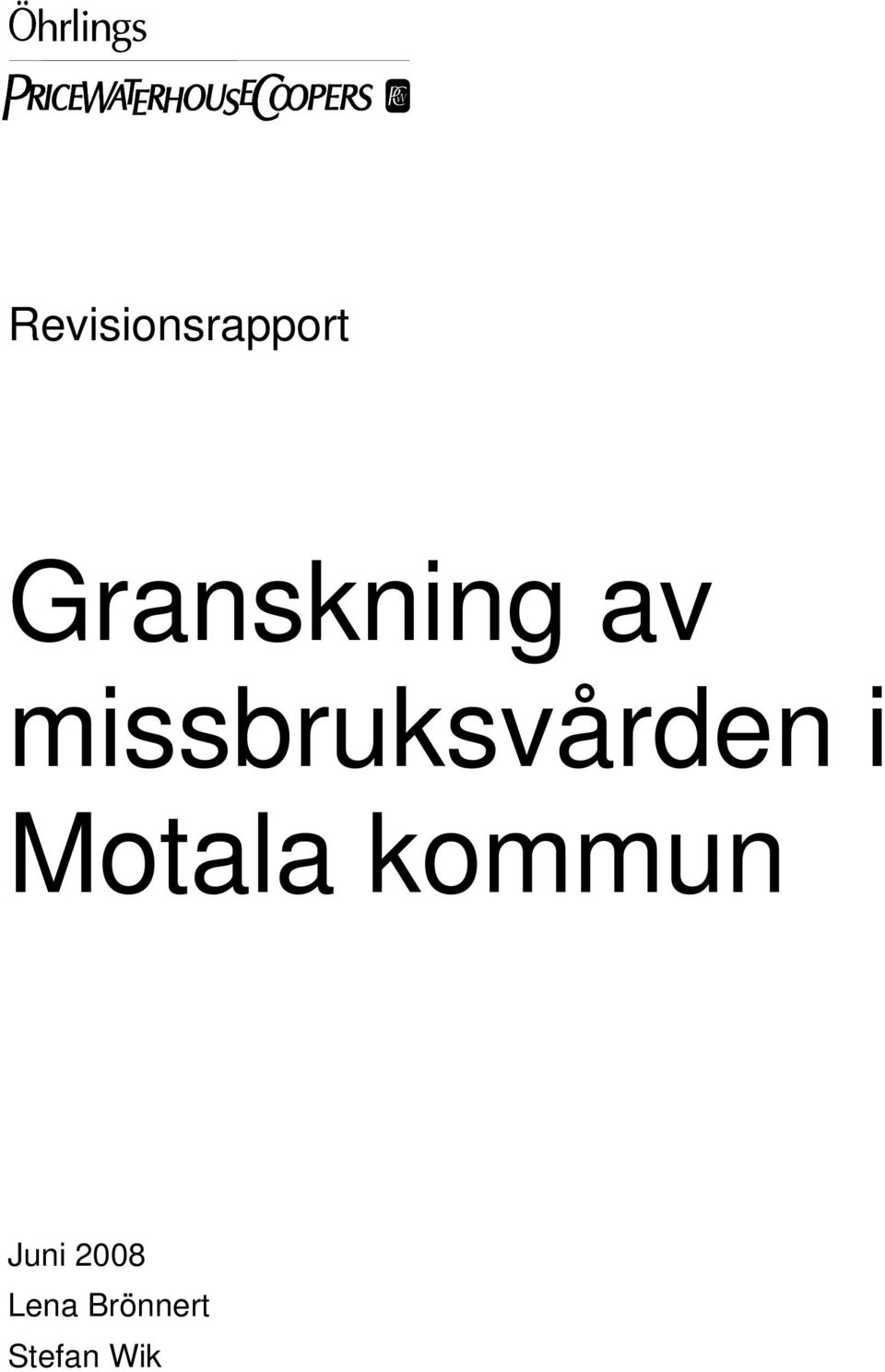 missbruksvården i Motala