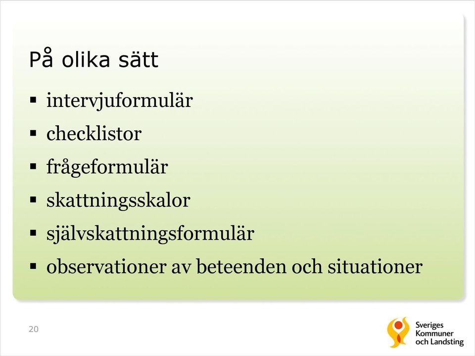 skattningsskalor