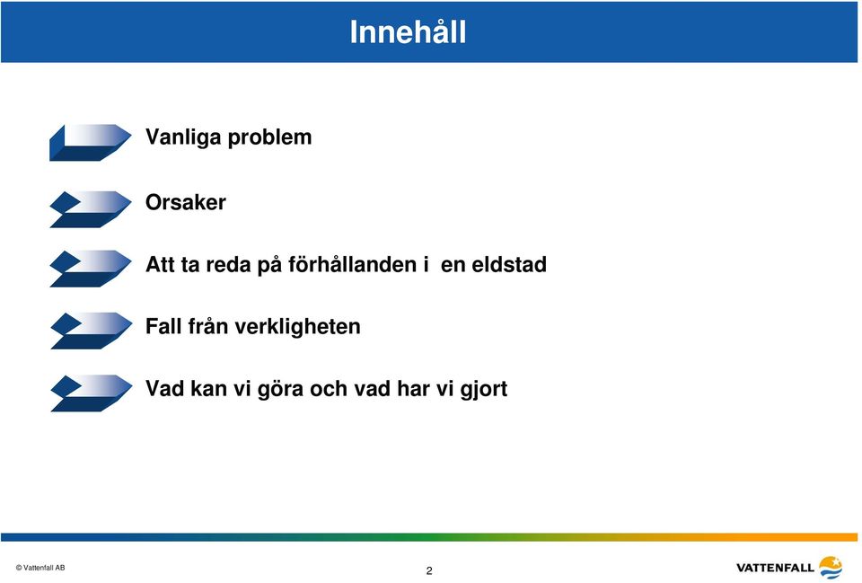 eldstad Fall från verkligheten