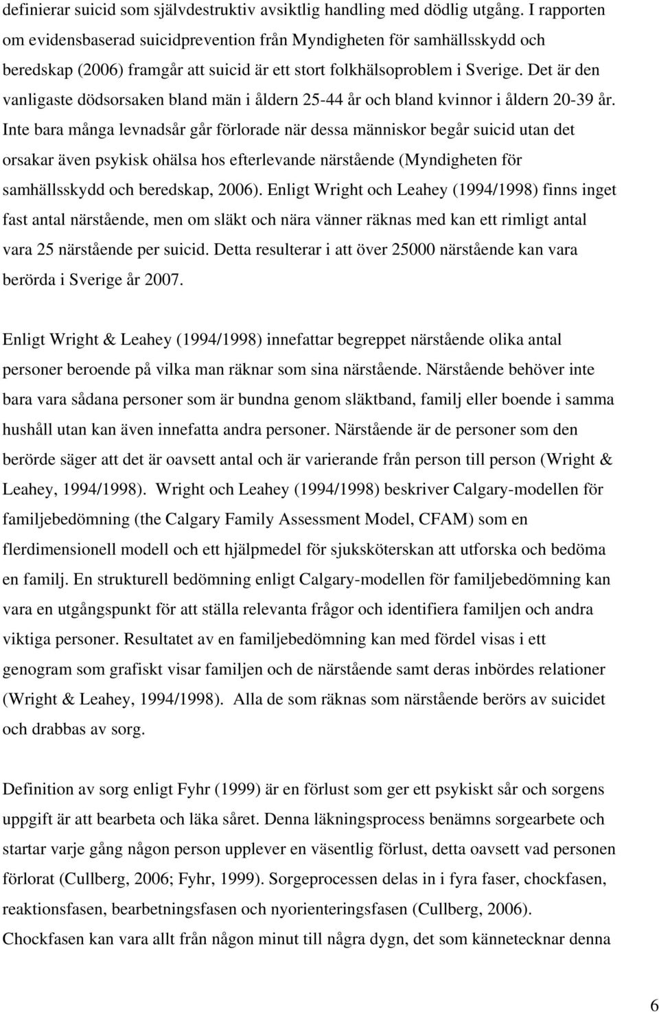 Det är den vanligaste dödsorsaken bland män i åldern 25-44 år och bland kvinnor i åldern 20-39 år.