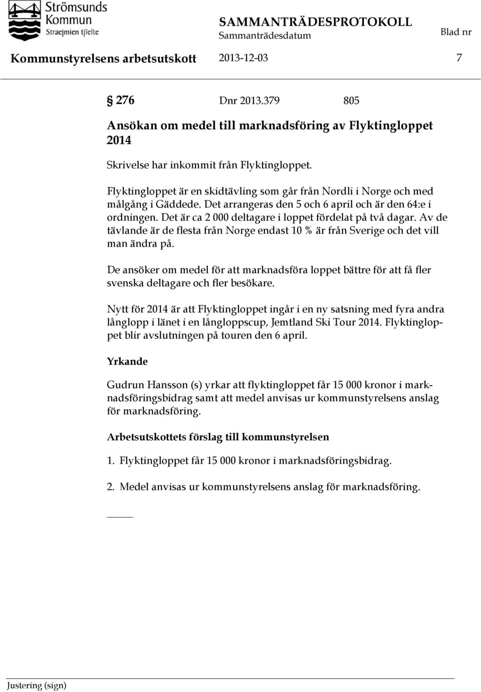 Det arrangeras den 5 och 6 april och är den 64:e i ordningen. Det är ca 2 000 deltagare i loppet fördelat på två dagar.