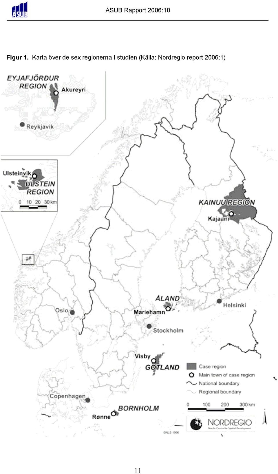 regionerna I studien