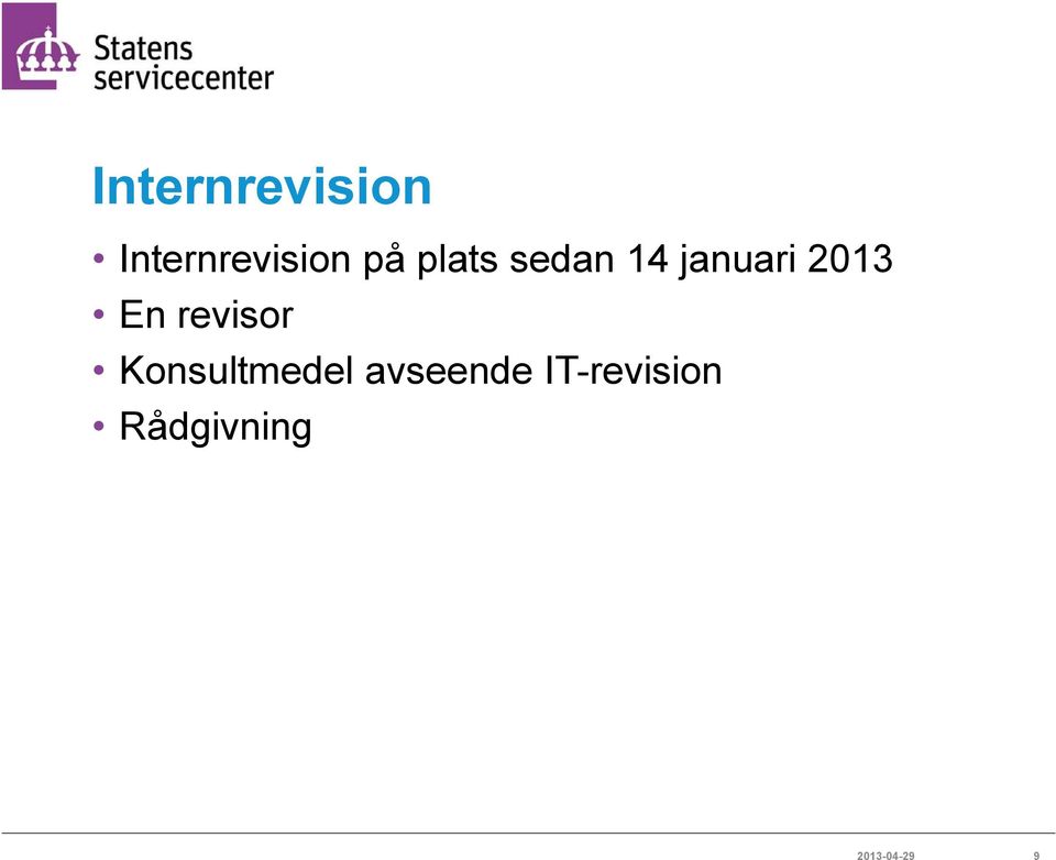 revisor Konsultmedel avseende