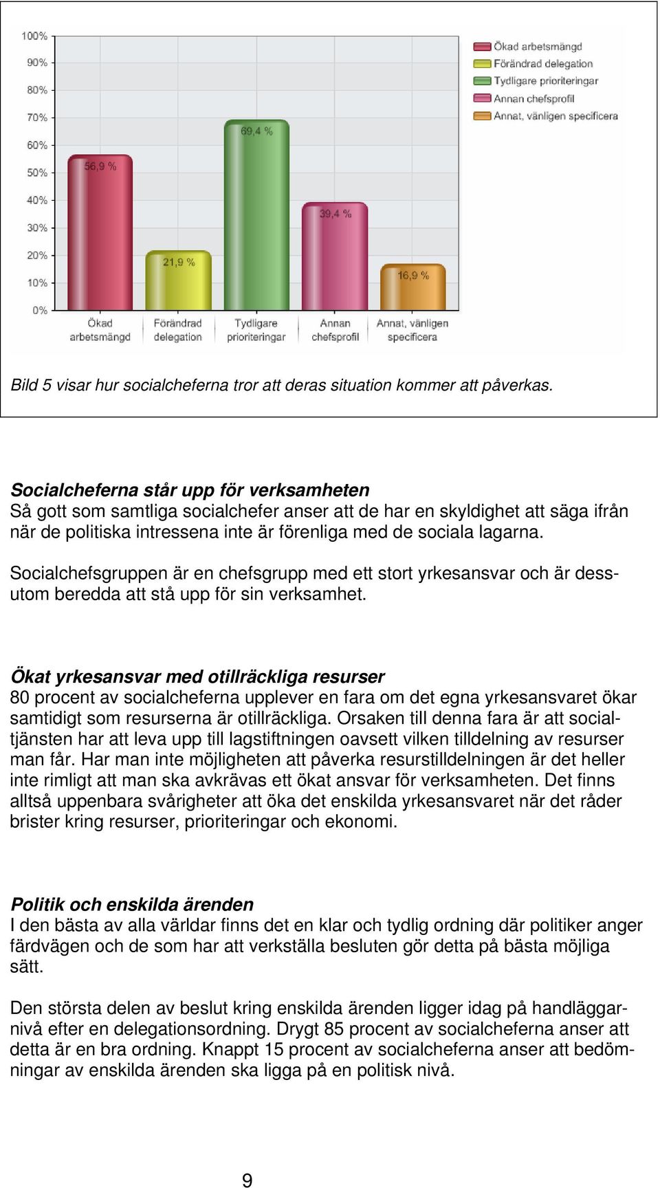 Socialchefsgruppen är en chefsgrupp med ett stort yrkesansvar och är dessutom beredda att stå upp för sin verksamhet.