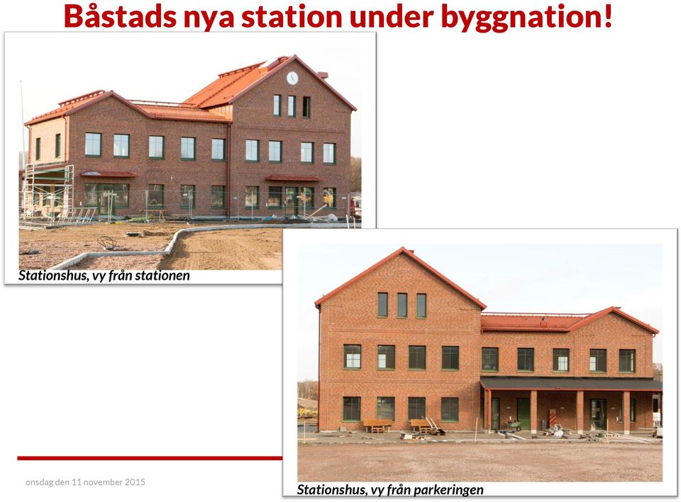 Stationshus, vy från