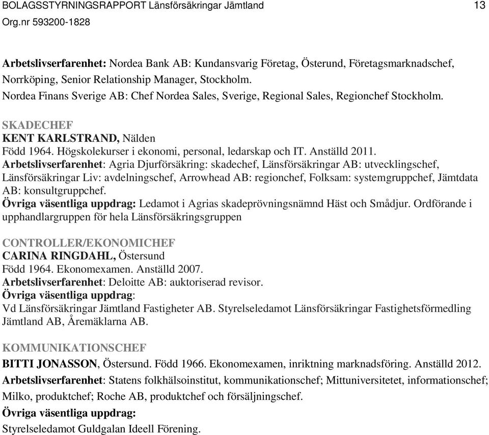 Anställd 2011.
