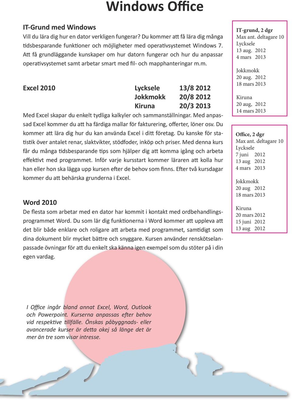 Med anpassad Excel kommer du att ha färdiga mallar för fakturering, offerter, löner osv. Du kommer att lära dig hur du kan använda Excel i ditt företag.