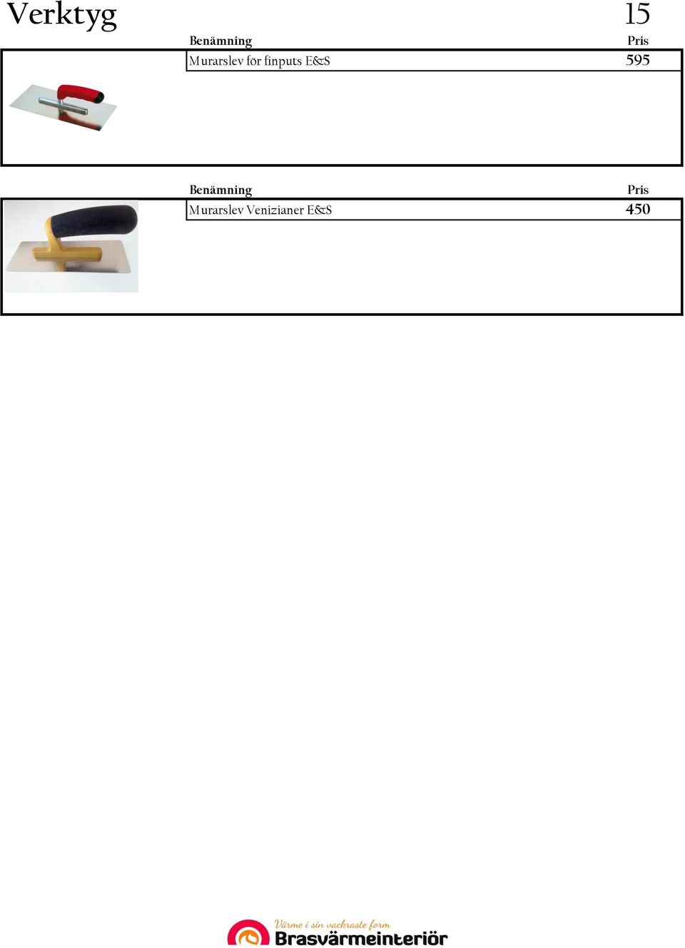 finputs E&S 595