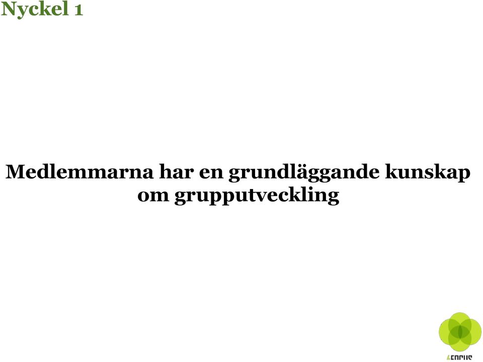 en grundläggande