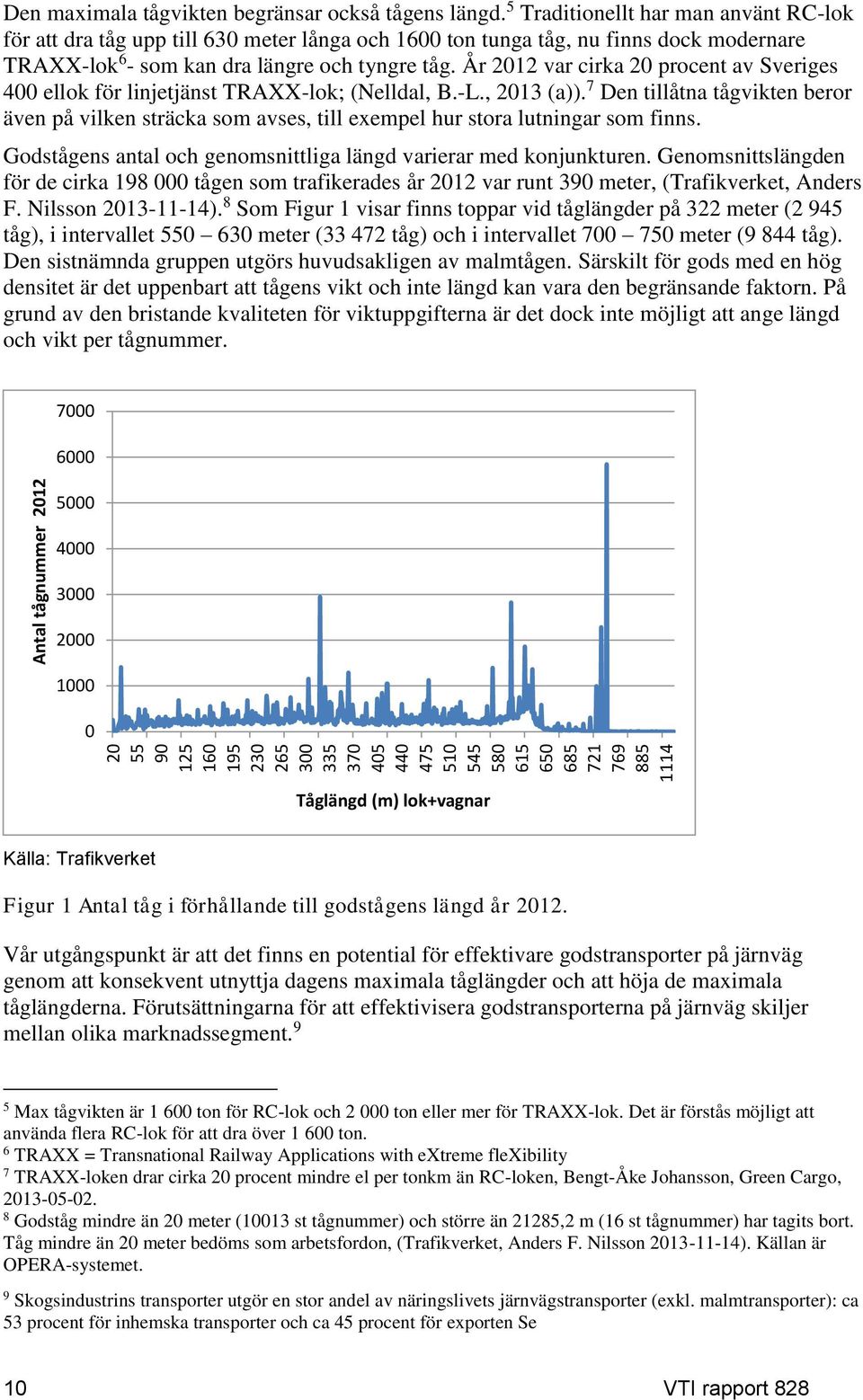 År 2012 var cirka 20 procent av Sveriges 400 ellok för linjetjänst TRAXX-lok; (Nelldal, B.-L., 2013 (a)).