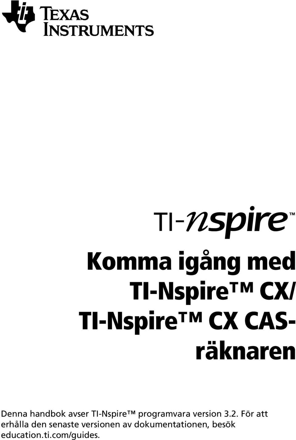 programvara version 3.2.